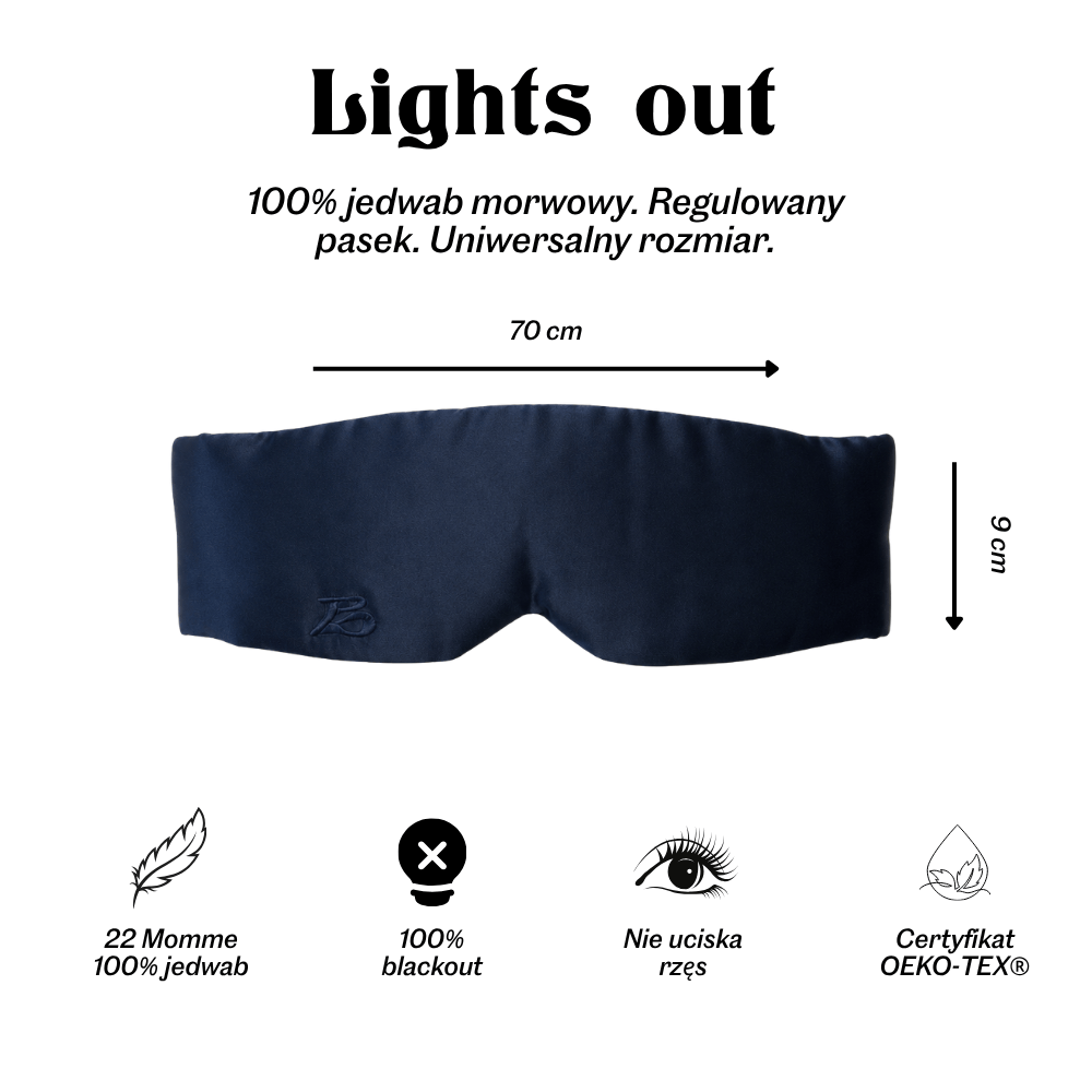Deep Sleep Bundle (Mouth Tape + Silk Sleep Mask) - Blue