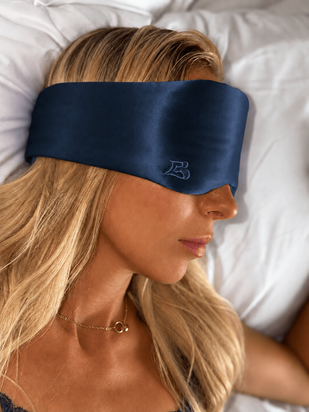 Deep Sleep Bundle (Mouth Tape + Silk Sleep Mask) - Blue